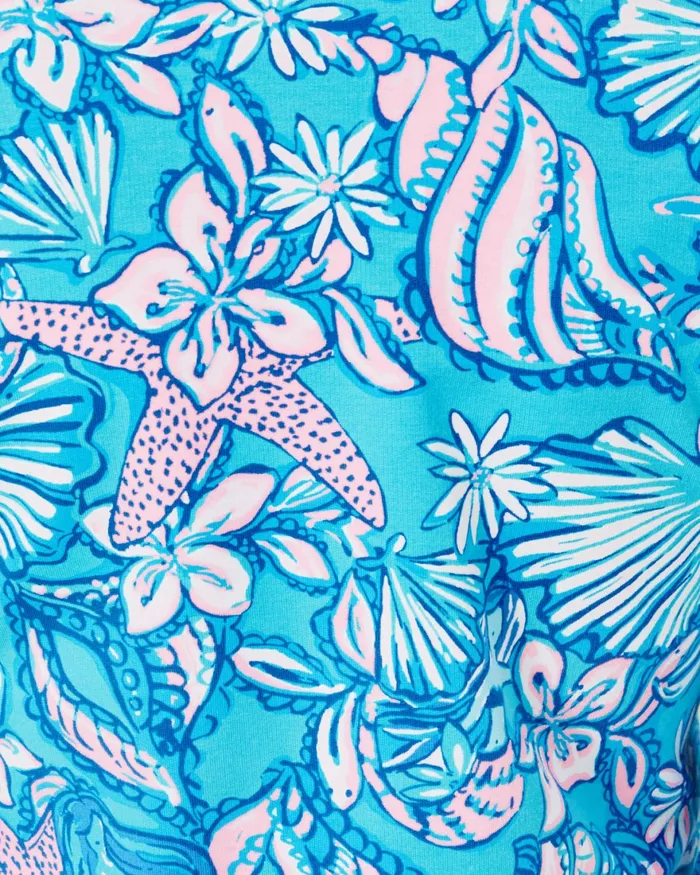 Tops WomenHome and Gifts Lilly Pulitzer UPF 50 Leona ZipUp Jacket Amalfi Blue Sound The Sirens