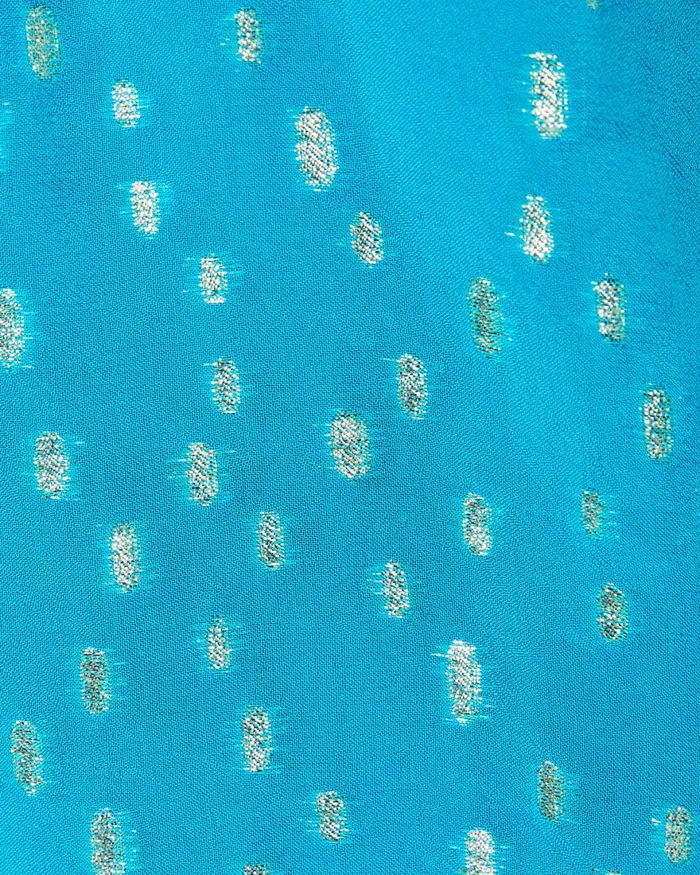Tops Women Lilly Pulitzer Rori Halter Top Cumulus Blue Viscose Metallic Clip Dobby