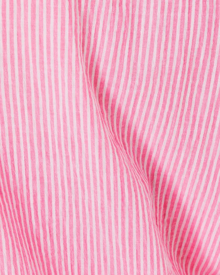 Tops Women Lilly Pulitzer Sea View Button Down Top Havana Pink Ltwt Oxford Stripe Tops Women Lilly Pulitzer Sea View Button Down Top Havana Pink Ltwt Oxford Stripe