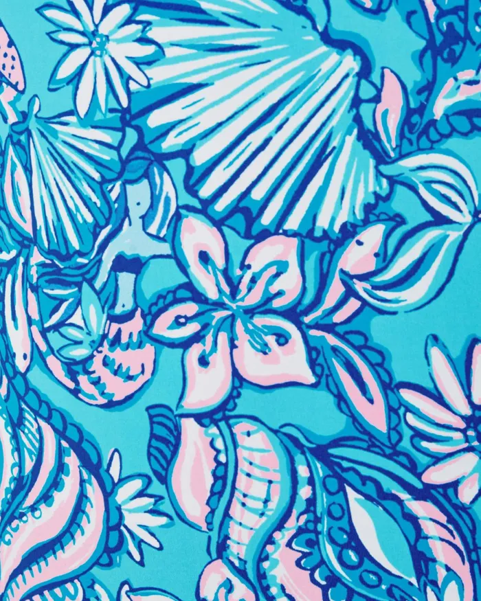 Tops Women Lilly Pulitzer UPF 50 Luxletic Lakelyn Bra Polo Top Amalfi Blue Sound The Sirens Tops Women Lilly Pulitzer UPF 50 Luxletic Lakelyn Bra Polo Top Amalfi Blue Sound The Sirens
