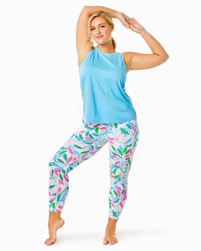 Tops Women Lilly Pulitzer UPF 50 Luxletic Lakelyn Bra Polo Top Resort White Holding Court Tops Women Lilly Pulitzer UPF 50 Luxletic Lakelyn Bra Polo Top Resort White Holding Court