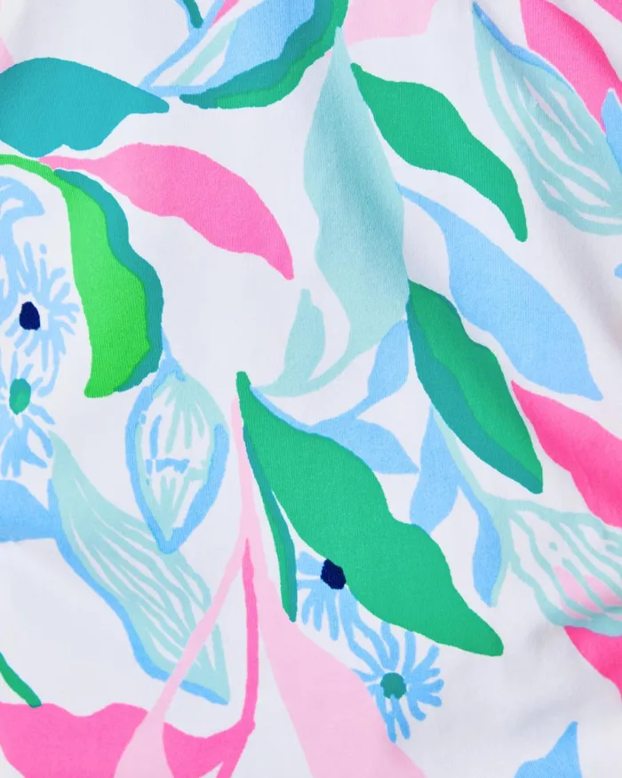 Tops Women Lilly Pulitzer UPF 50 Luxletic Lakelyn Bra Polo Top Resort White Holding Court Tops Women Lilly Pulitzer UPF 50 Luxletic Lakelyn Bra Polo Top Resort White Holding Court