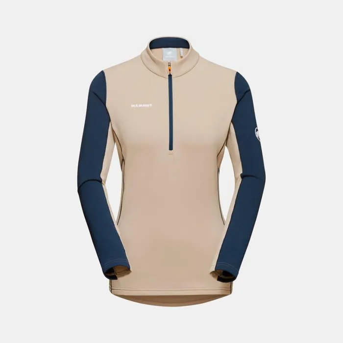 Tops Women Mammut Aenergy ML Half Zip Pull Savannahmarine