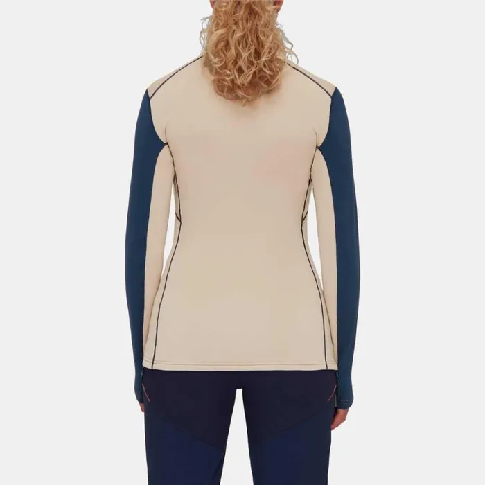 Tops Women Mammut Aenergy ML Half Zip Pull Savannahmarine Tops Women Mammut Aenergy ML Half Zip Pull Savannahmarine