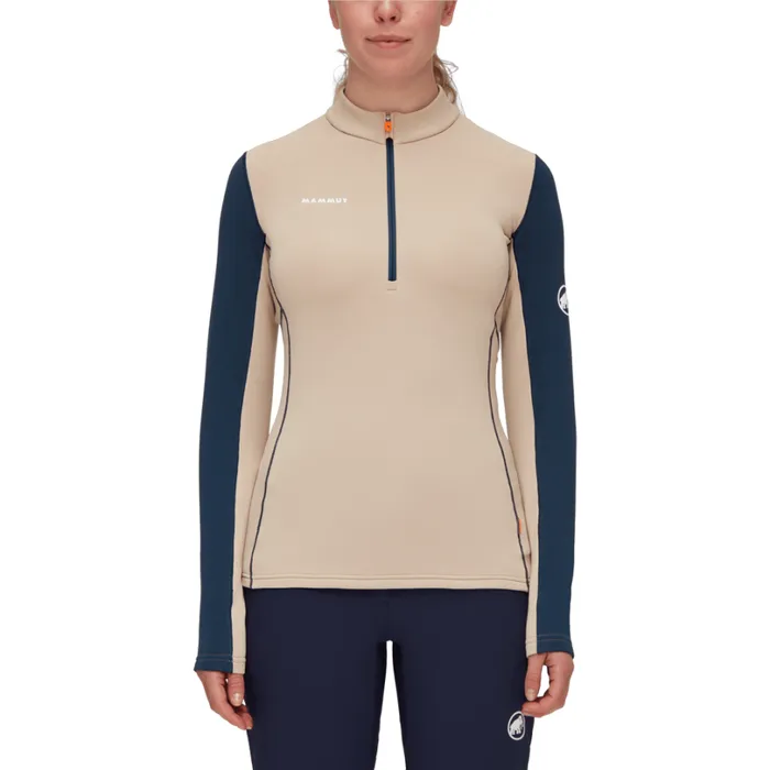 Tops Women Mammut Aenergy ML Half Zip Pull Savannahmarine Tops Women Mammut Aenergy ML Half Zip Pull Savannahmarine