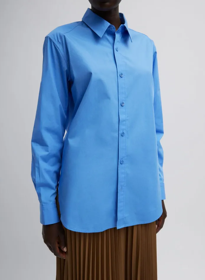 Tops Women Tibi Charlie Men039s Slim Shirt