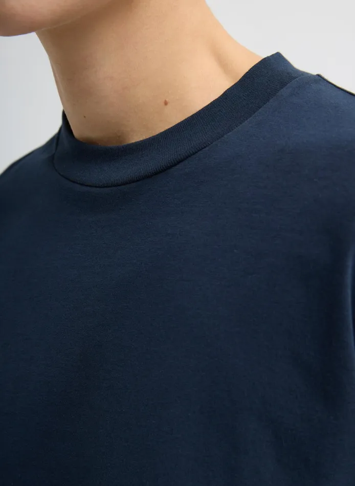 Tops Women Tibi Mock Neck Unisex TShirt