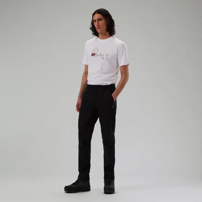 Trousers and Pants Men Berghaus Everyday Straight Pant Jet Black Trousers and Pants Men Berghaus Everyday Straight Pant Jet Black