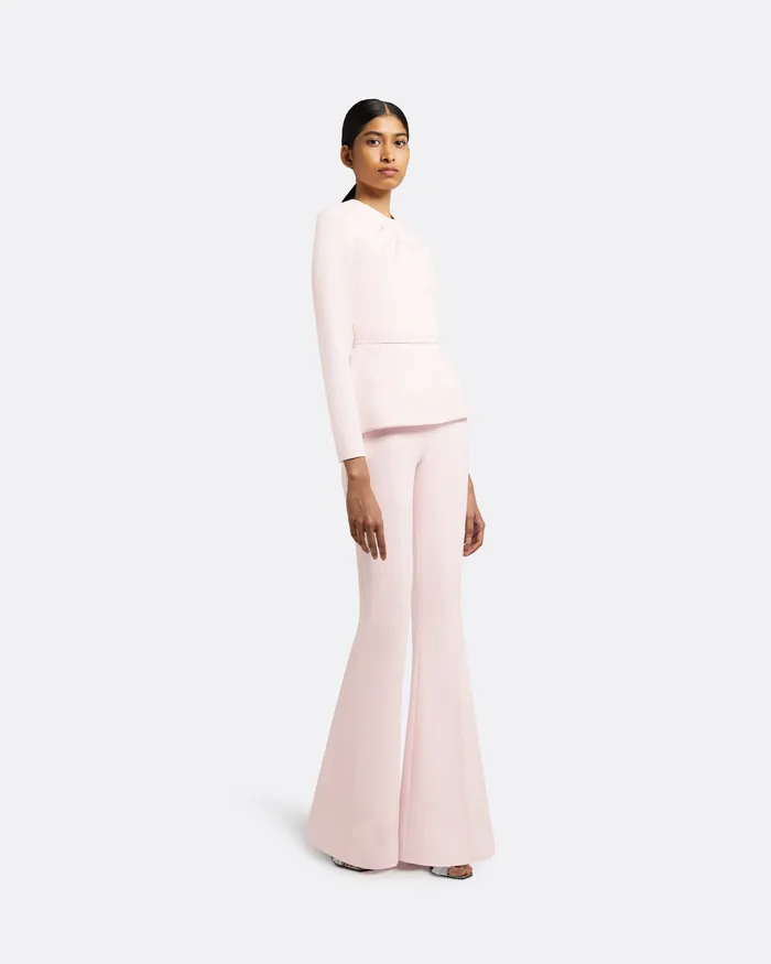 Trousers Halluana Barely Pink Trousers Barely Pink Safiyaa Women