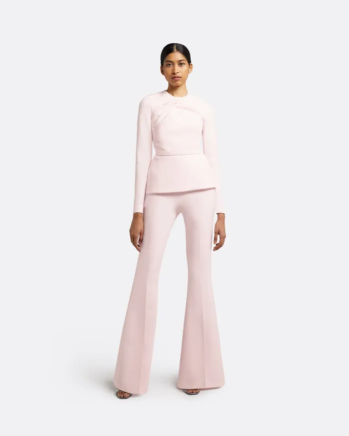 Trousers Halluana Barely Pink Trousers Barely Pink Safiyaa Women