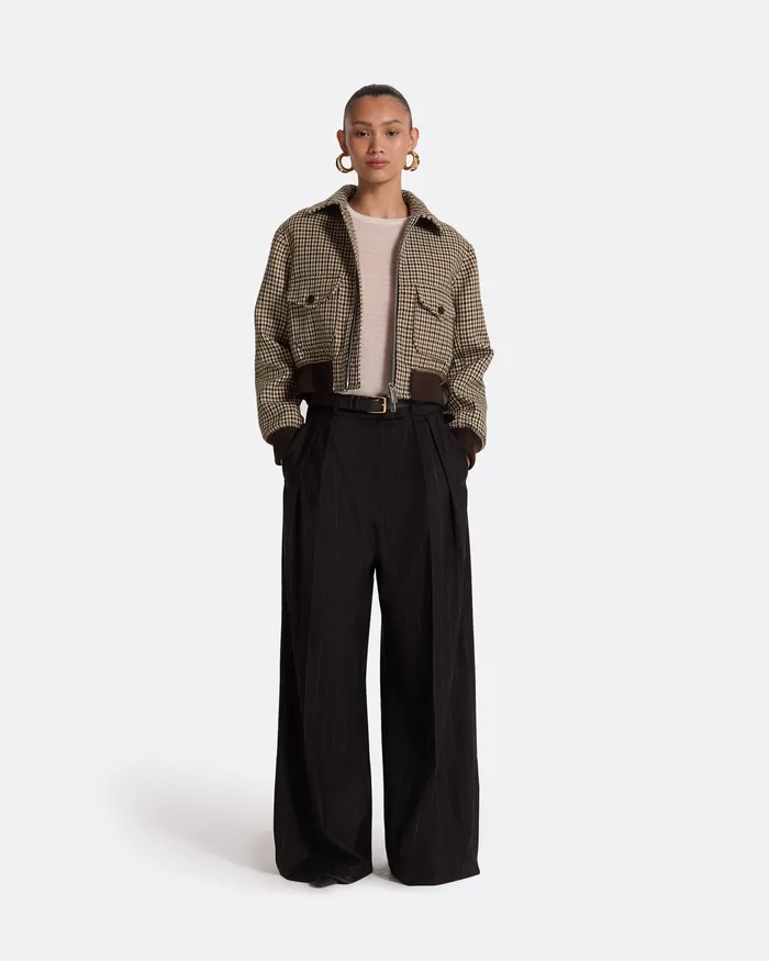 Trousers Safiyaa Women Amor Black Trousers Black