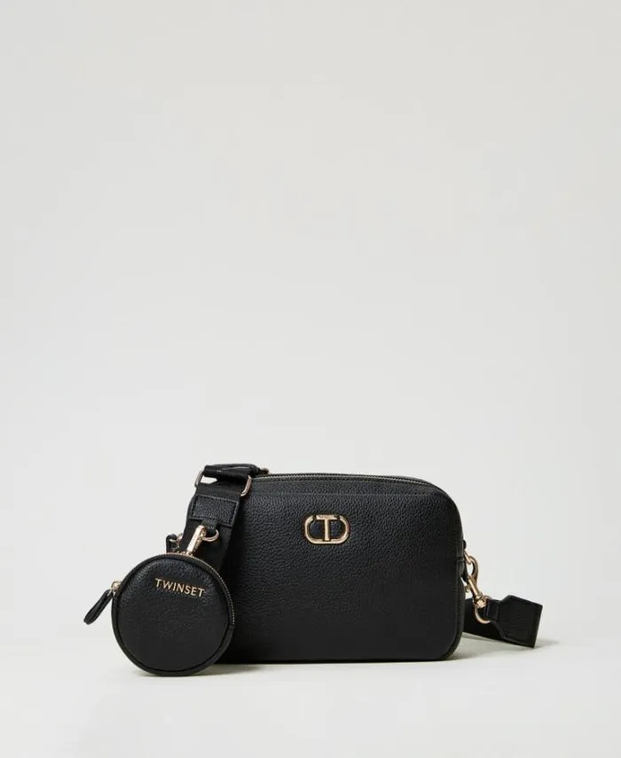Twinset Shoulder Bags Shoulder Bag With Coin Purse Black 8211 Bags
