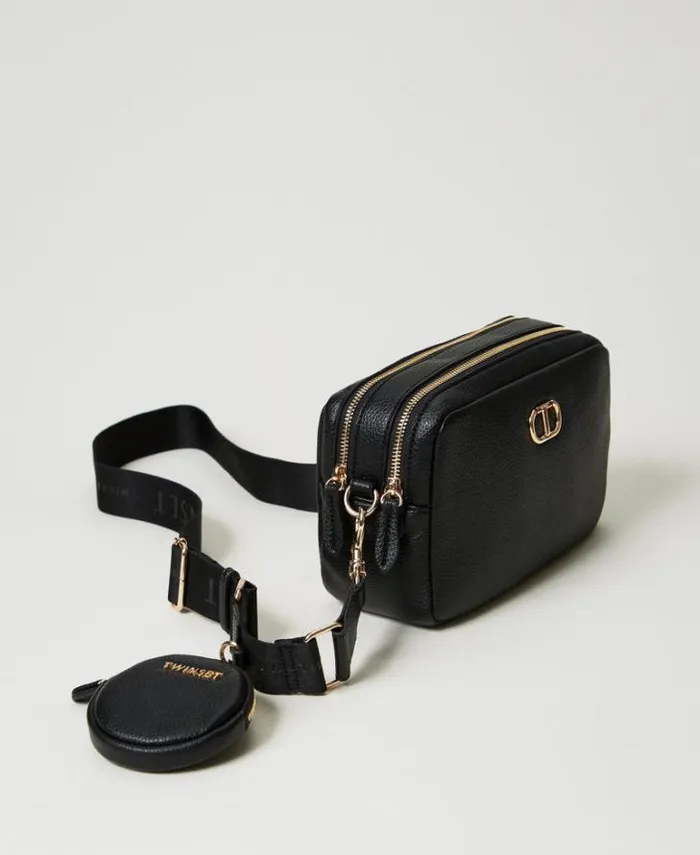 Twinset Shoulder Bags Shoulder Bag With Coin Purse Black 8211 Bags