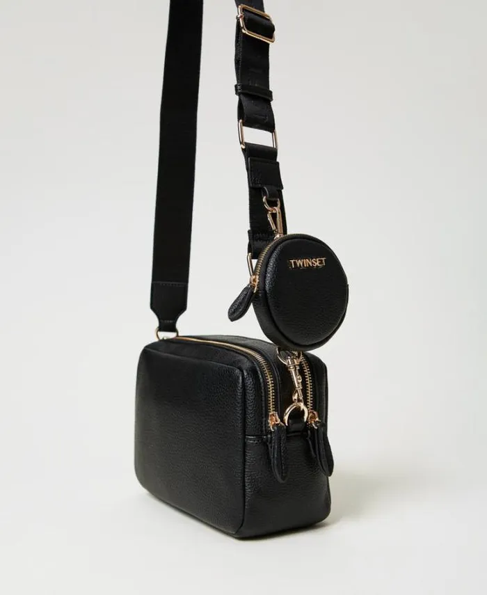 Twinset Shoulder Bags Shoulder Bag With Coin Purse Black 8211 Bags