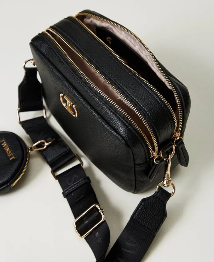 Twinset Shoulder Bags Shoulder Bag With Coin Purse Black 8211 Bags