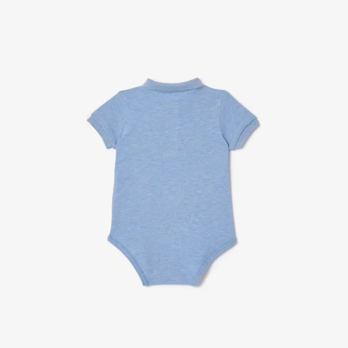 Underwear and Socks Kids Lacoste Babies039 Organic Cotton Piqu Onesie Box Set Blue Fts