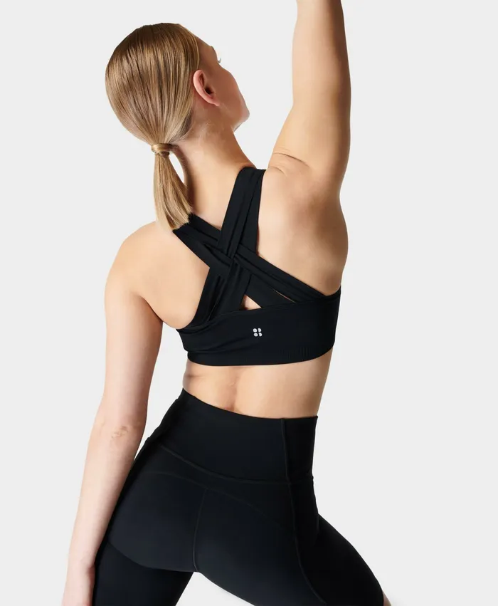 Underwear Sweaty Betty Women Stamina Form Strappy Workout Bra Black A