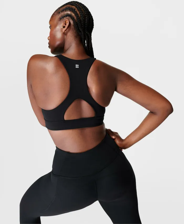 Underwear Sweaty Betty Women Super Soft Reversible Yoga Bra Black