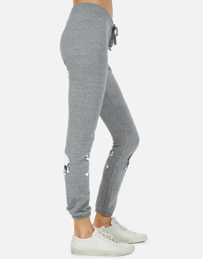 Uri Bone Diamond Heather Grey Women Lauren Moshi Long Sweatpants