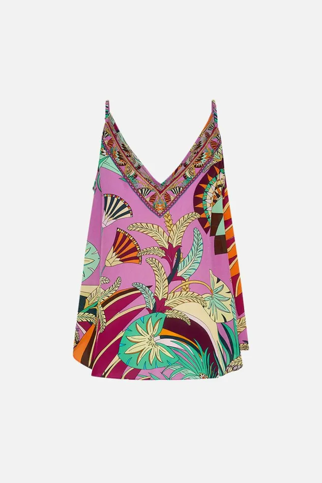 V NECK CAMI GIZA GODDESS Giza Goddess Womens Camilla Cami Tops