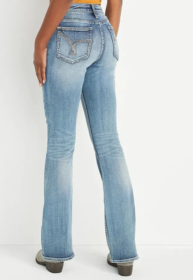 Vigoss Flare Mid Rise Jean Women Maurices Jeans
