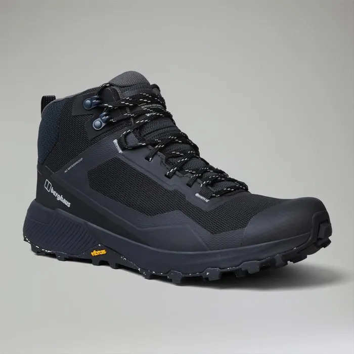 Walking Shoes Men Berghaus Revolute Active Mid Shoe BlackGrey Walking Shoes Men Berghaus Revolute Active Mid Shoe BlackGrey