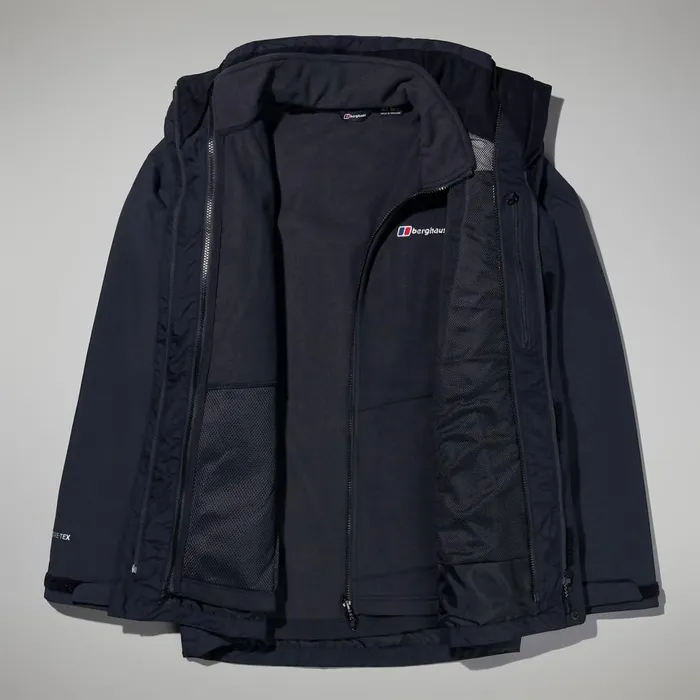 Waterproof Men Berghaus Hillwalker Gemini 3in1 Jacket 8211 Black