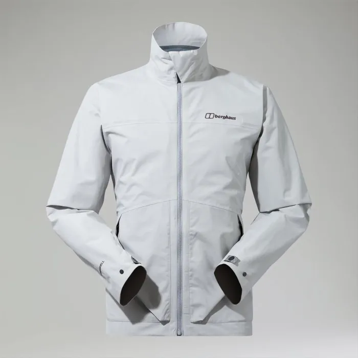 Waterproof Men Berghaus Woodwalk Waterproof Jacket Grey