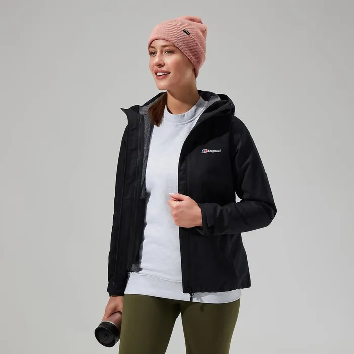 Waterproof Women Berghaus Fellmaster Gemini 3in1 Jacket 8211 Black