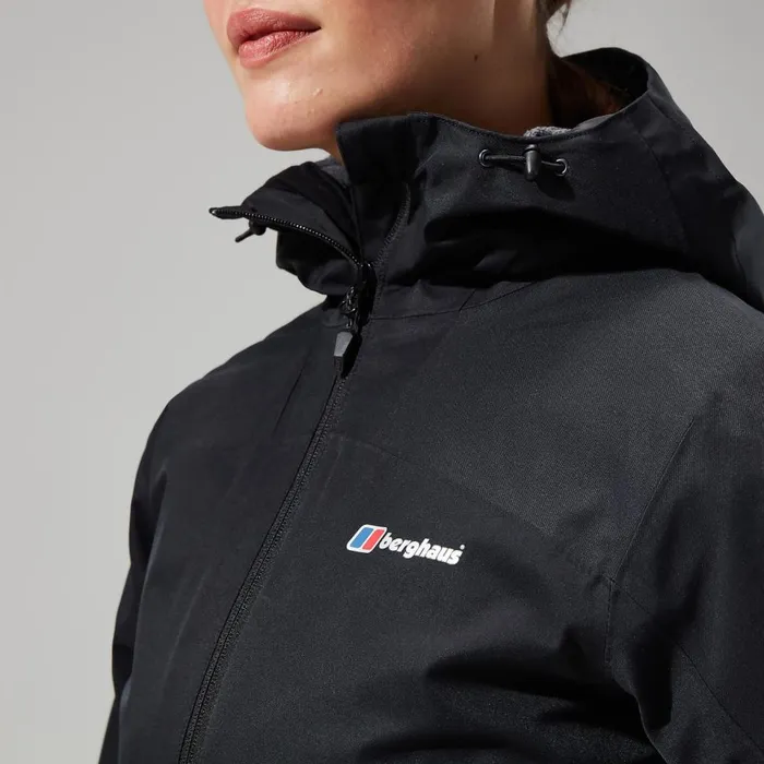 Waterproof Women Berghaus Fellmaster Gemini 3in1 Jacket 8211 Black