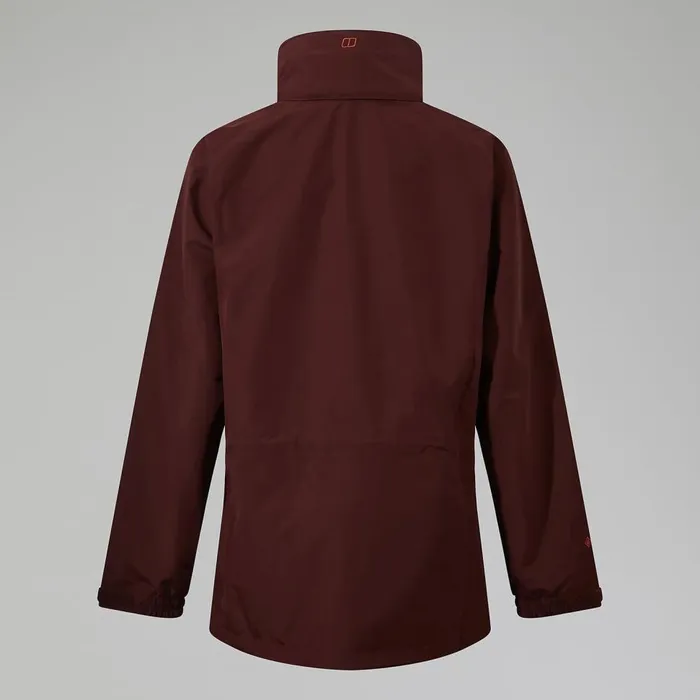 Waterproof Women Berghaus Glissade InterActive Waterproof Jacket 8211 Brown