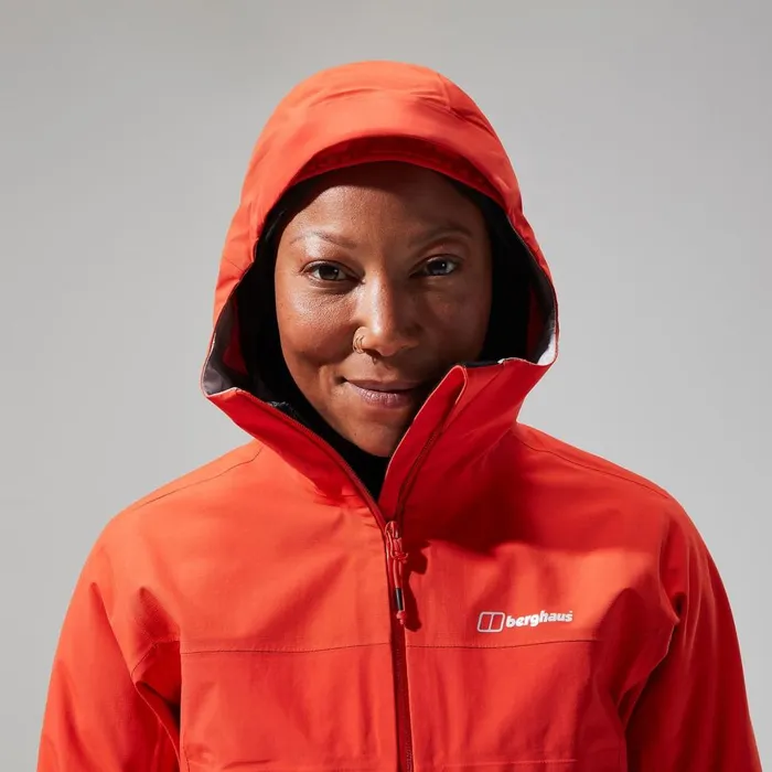 Waterproof Women Berghaus Highland Storm 3L Waterproof Jacket 8211 Orange