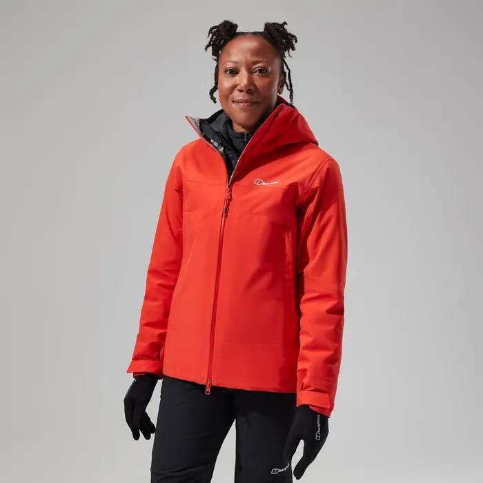 Waterproof Women Berghaus Highland Storm 3L Waterproof Jacket 8211 Orange