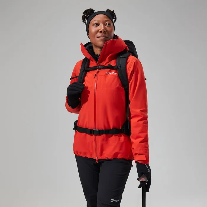 Waterproof Women Berghaus Highland Storm 3L Waterproof Jacket 8211 Orange