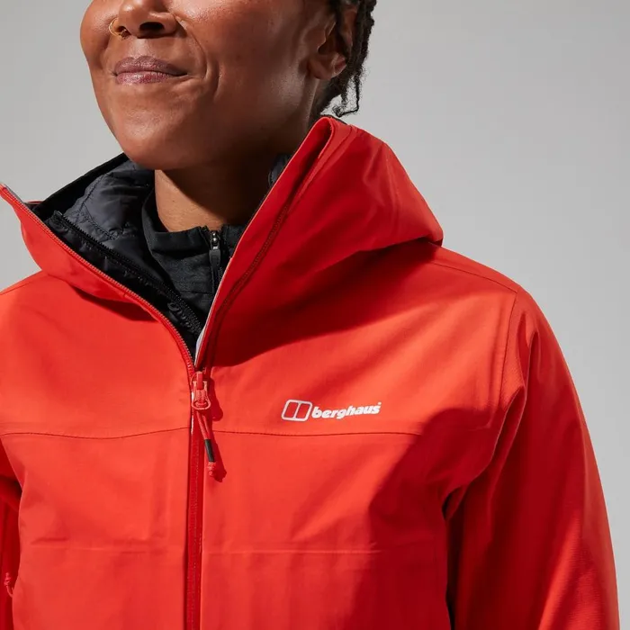 Waterproof Women Berghaus Highland Storm 3L Waterproof Jacket 8211 Orange