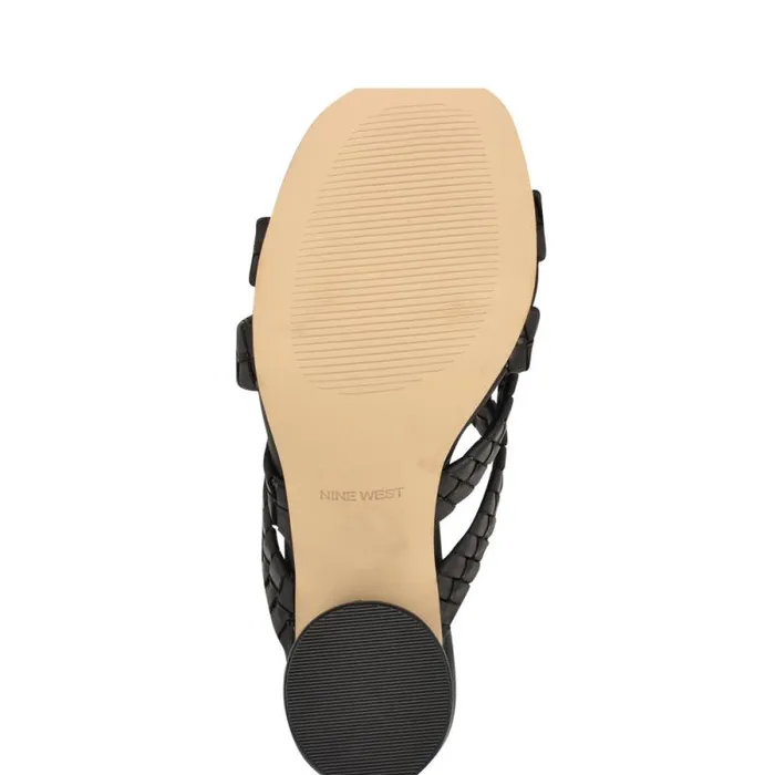 Wenea Strappy Heeled Slide Sandals Black Women Nine West Sandals Wenea Strappy Heeled Slide Sandals Black Women Nine West Sandals