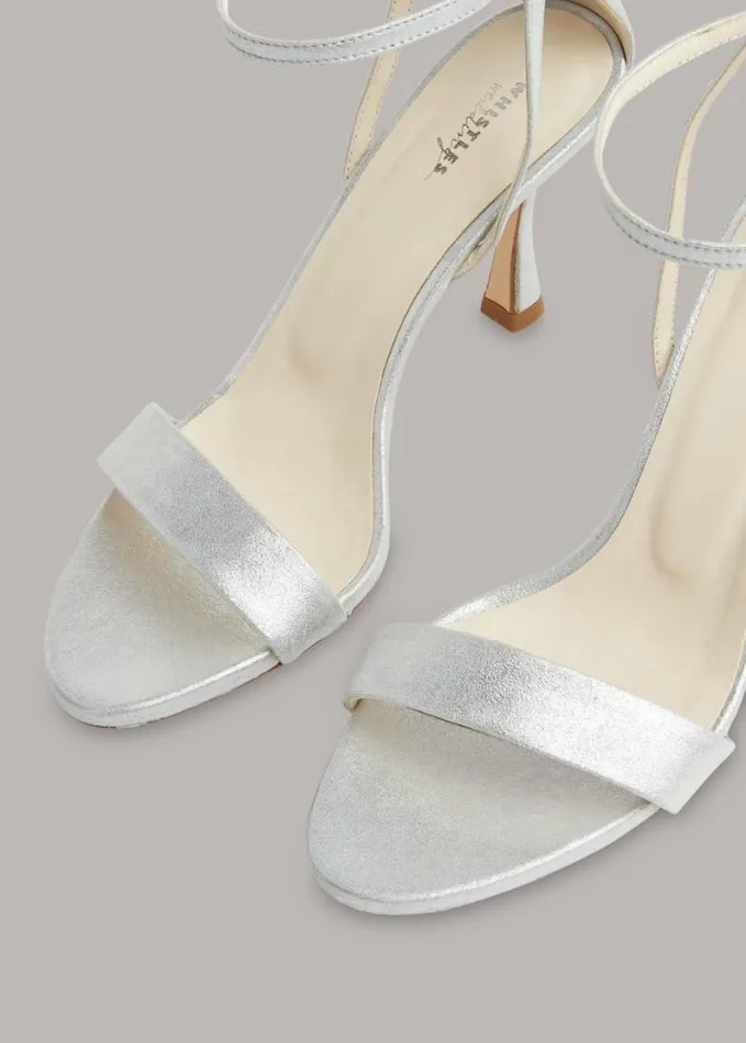 Whistles Allie Wedding Sandal Silver Women Bridesmaids