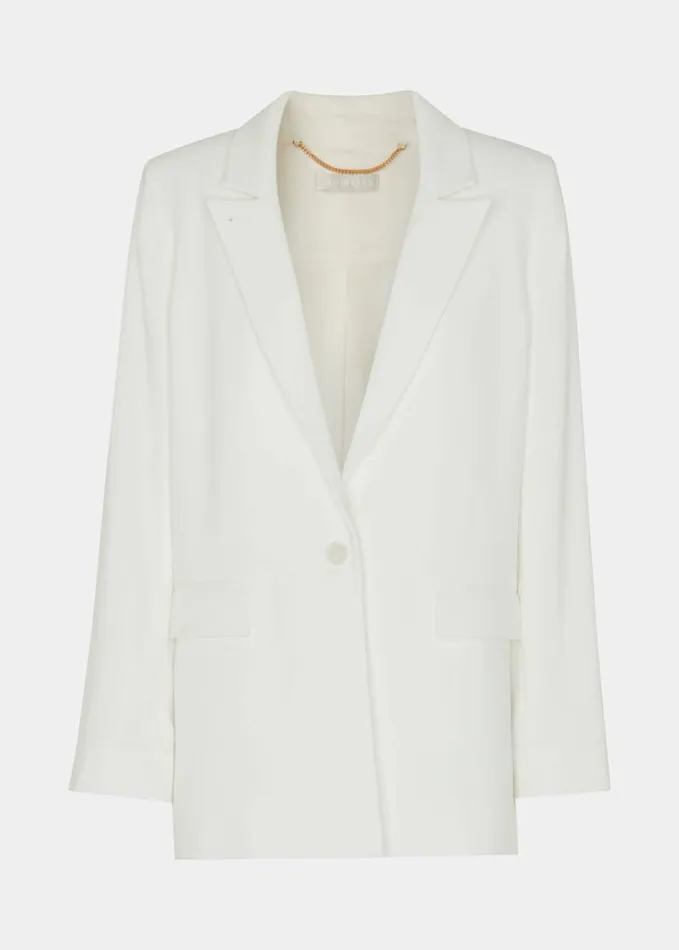 Whistles Andie Wedding Blazer Ivorymulti Women Coats and Jackets
