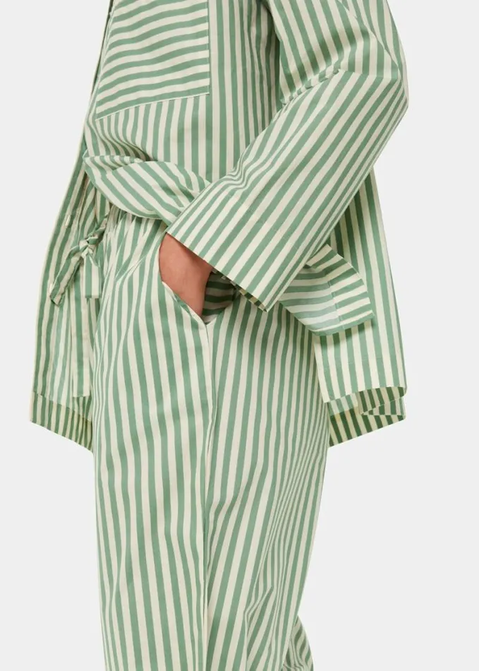 Whistles Cotton Stripe Pyjama Bottom Multicolour Women Gifting