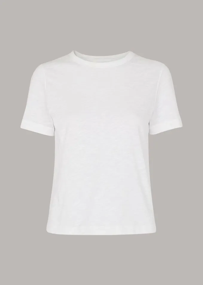Whistles Emily Ultimate TShirt White Women TShirts