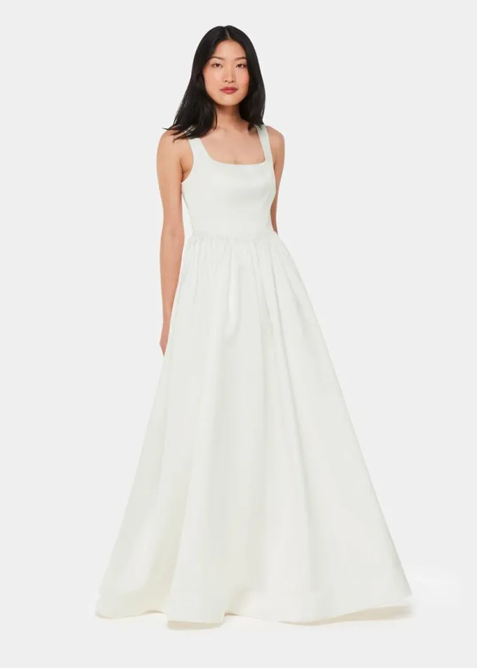 Whistles Lettie Wedding Dress Ivory Women Dresses