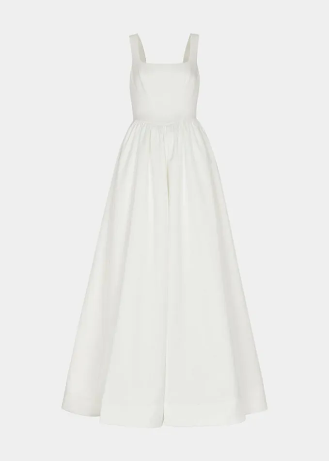 Whistles Lettie Wedding Dress Ivory Women Dresses