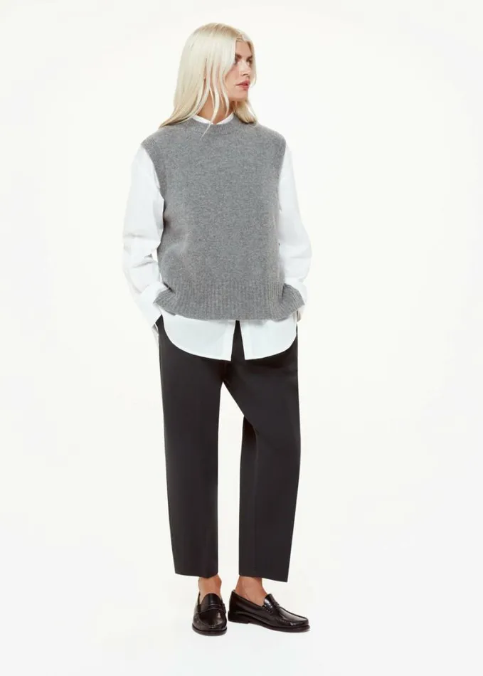 Whistles Petite Lila Ponte Trouser Black Women Petite Pants and Jeans