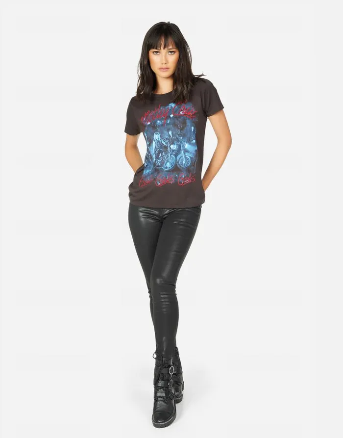 Wolf Girls Girls Girls Onyx Women Lauren Moshi Short Sleeve