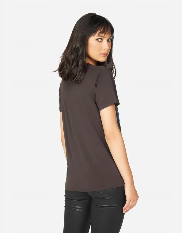 Wolf Girls Girls Girls Onyx Women Lauren Moshi Short Sleeve