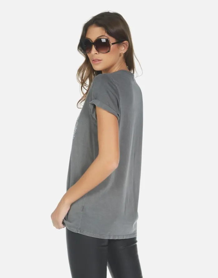 Wolf Moshi Eagle Pigment Black Women Lauren Moshi Short Sleeve