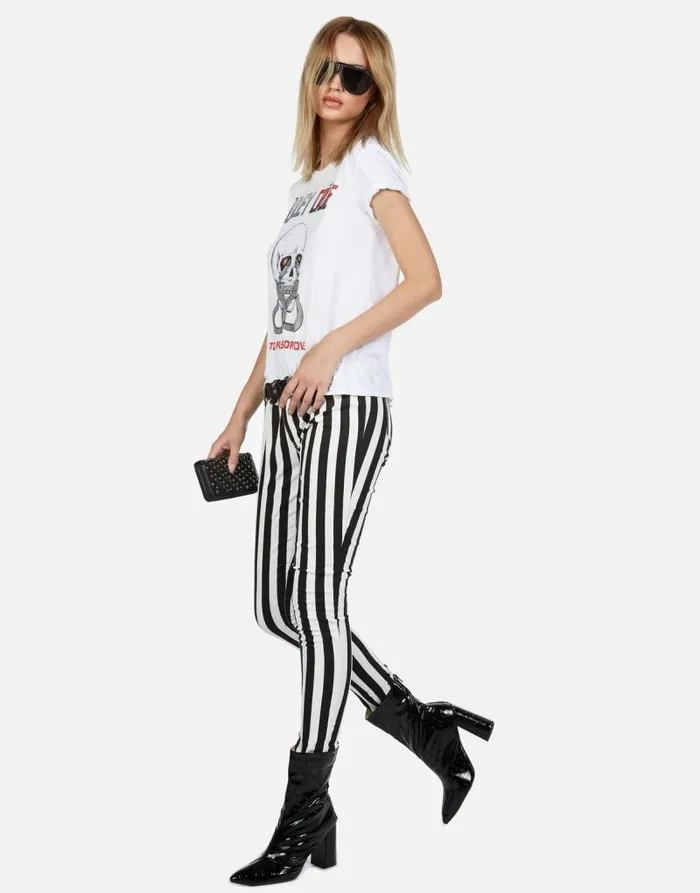 Wolf Too Fast For Love Onyx Women Lauren Moshi Short Sleeve