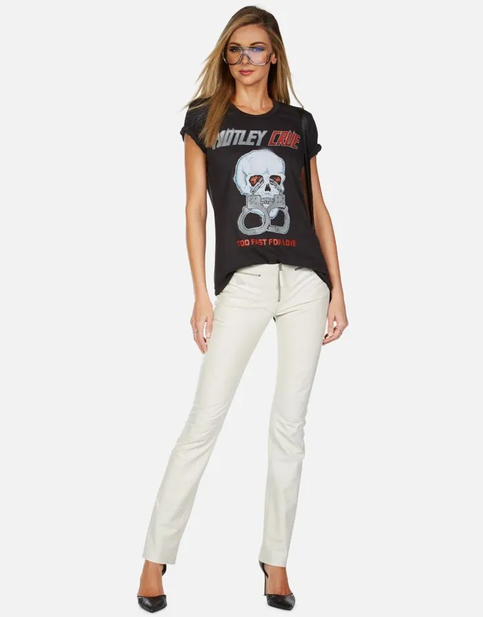 Wolf Too Fast For Love Onyx Women Lauren Moshi Short Sleeve