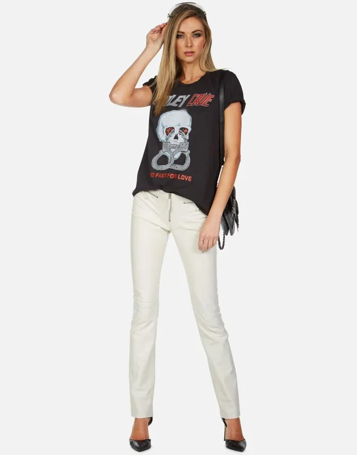 Wolf Too Fast For Love Onyx Women Lauren Moshi Short Sleeve