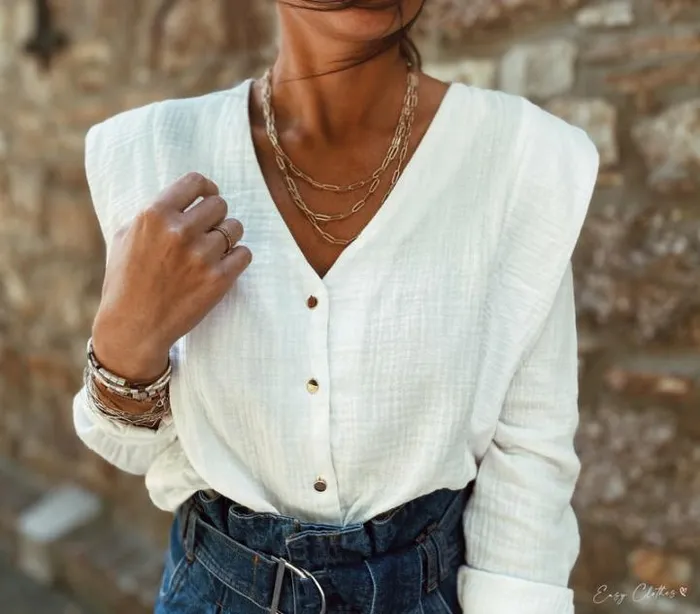 Women039s Clothing Blouses Easy Clothes White Athea Blouse